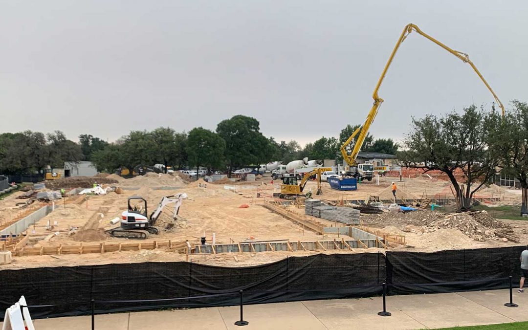 Shalom Austin JCC New Pool and Tennis Courts Start to Take Shape