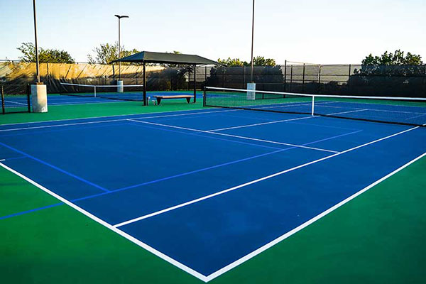 Tennis Blue Court