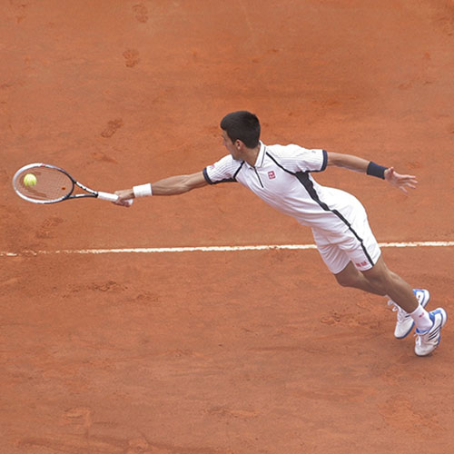 Tennis Man White Shorts